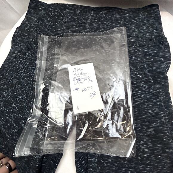 RBX Leggings Size Medium Women's pants black and gray Live Life Active - Picture 7 of 7